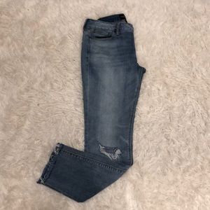 Lucky Brand Lolita Skinny Ripped Knees